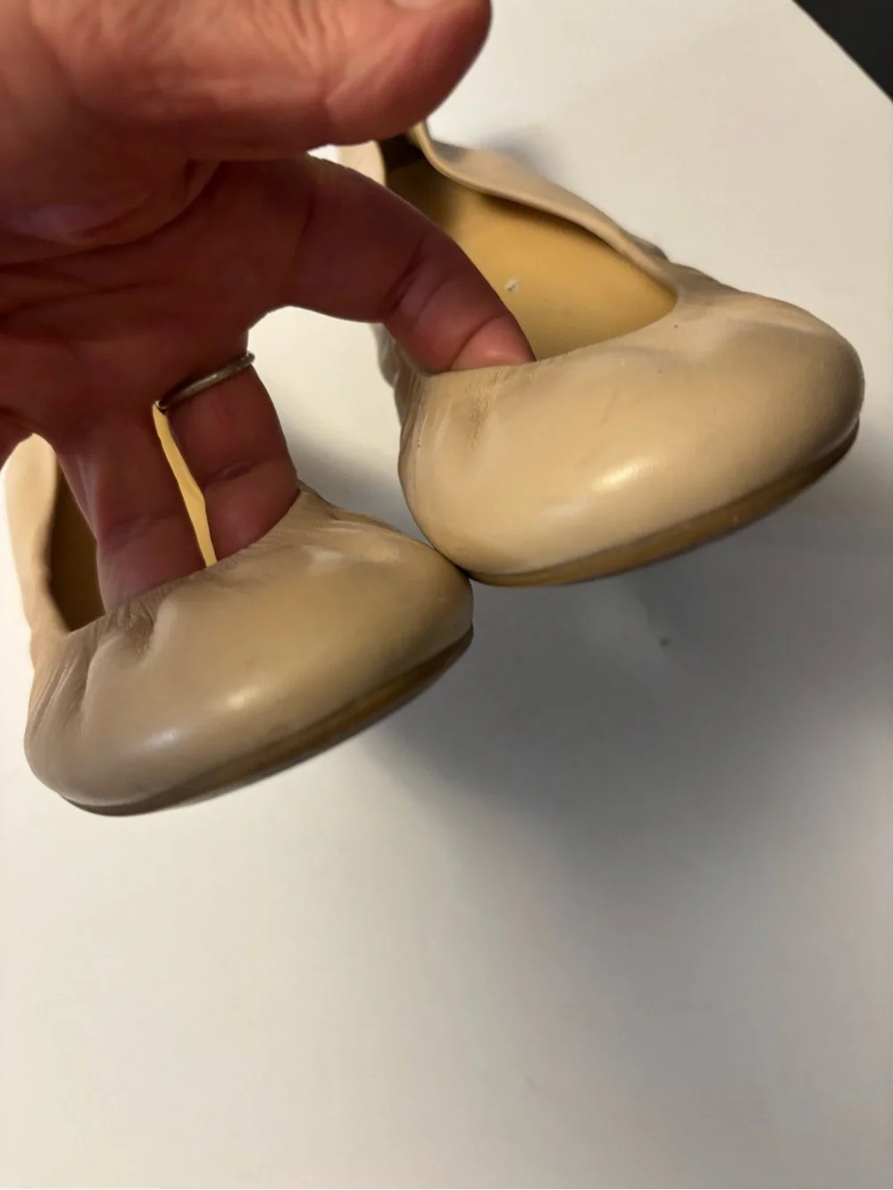 J.Crew beige flats